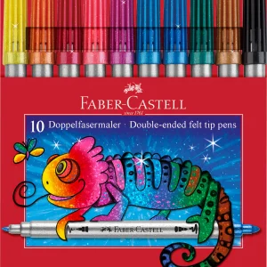 Faber-Castell – Double Tip Glitter Markers – 20 Asst. (151108) v:1549995 Faber-Castell – Double Tip Glitter Markers – 20 Asst. (151108) v:1549995