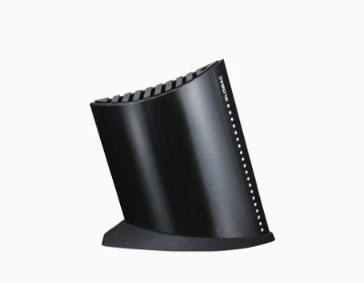 Global - Knife Block - Black 9+1 - Gratis frakt v:4903121