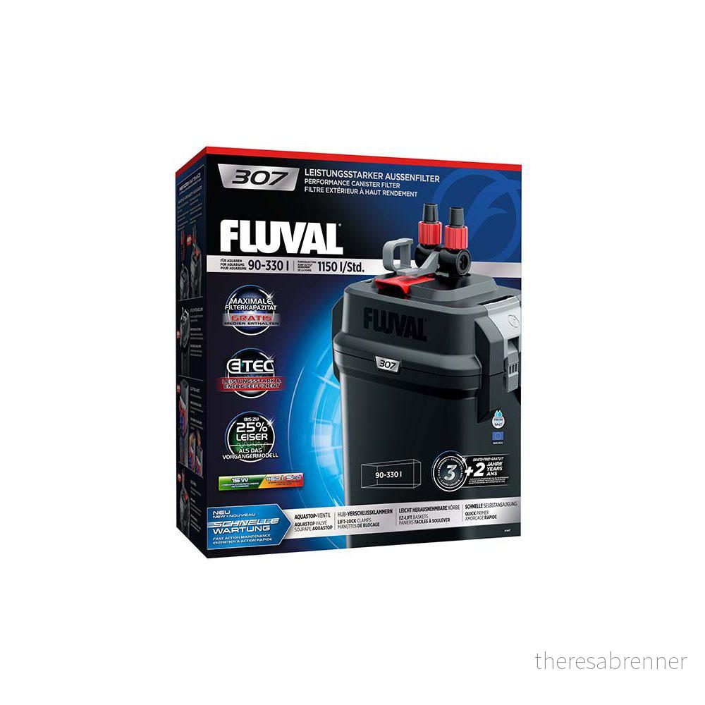 FLUVAL - Canister Filter 307 1150 L/H - (126.4307) - 307 - Gratis frakt v:3595313