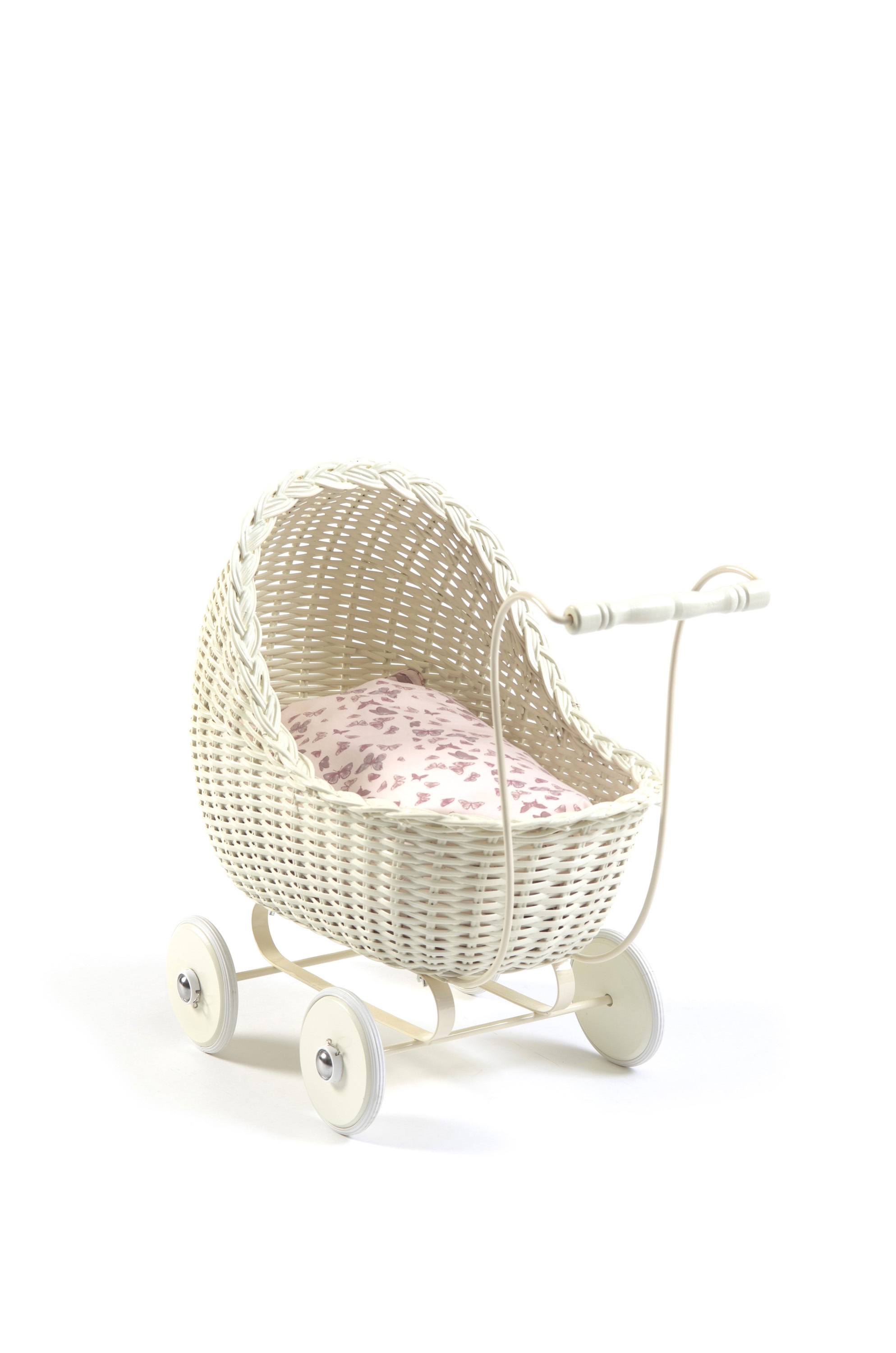 Smallstuff - Doll Stroller - Off White (51001-02) - Off White - Gratis frakt v:2333861