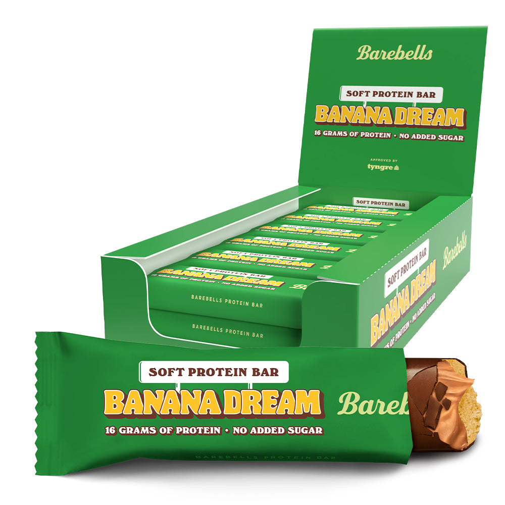 Barebells – Soft Protein Bar – Banana Dream (12x 55g) v:2374019