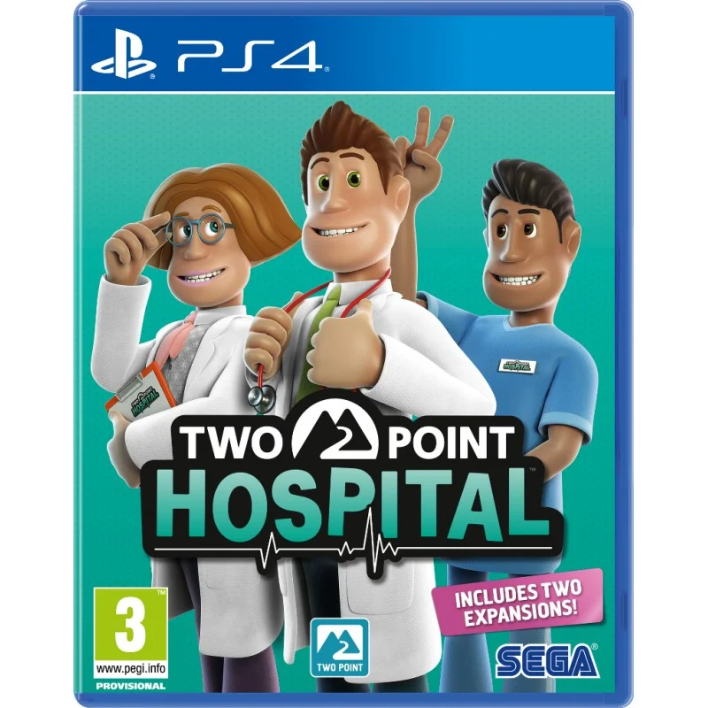 Two Point Hospital - PlayStation 4 - Engelsk - Standard v:2876889
