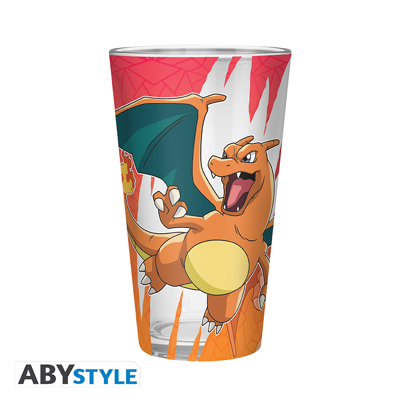 POKEMON Large Glass Premium - Charizard - 400ml v:6587946