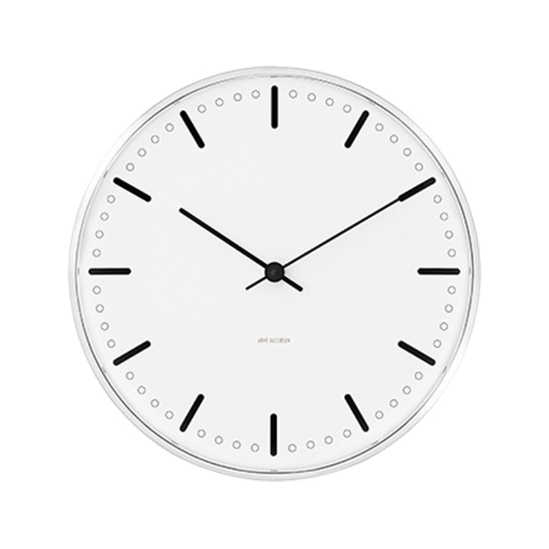 Arne Jacobsen – City Hall Veggur – 16,5 cm – Hvit – 16.5 cm – Gratis frakt v:8389178 Arne Jacobsen – City Hall Veggur – 16,5 cm – Hvit – 16.5 cm – Gratis frakt v:8389178