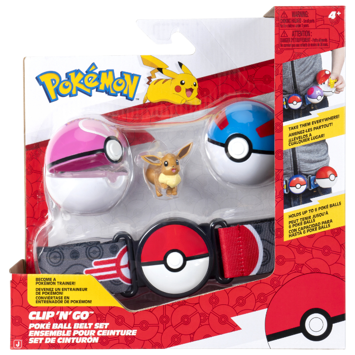 Pokémon – Clip N Go Belt Set Eevee (PKW4167) v:9240086 Pokémon – Clip N Go Belt Set Eevee (PKW4167) v:9240086