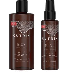 Cutrin – BIO+ Active Anti-Dandruff Shampoo 250 ml + Cutrin – Bio+ Active Anti-Dandruff Scalp Treatment 100 ml v:7599179 Cutrin – BIO+ Active Anti-Dandruff Shampoo 250 ml + Cutrin – Bio+ Active Anti-Dandruff Scalp Treatment 100 ml v:7599179