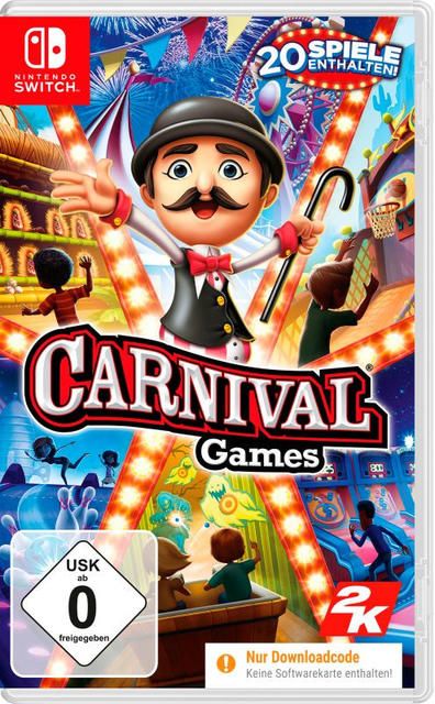 Carnival Games (Code in Box) (DE/Multi in Game) - Nintendo Switch - Tysk - Standard v:2580118