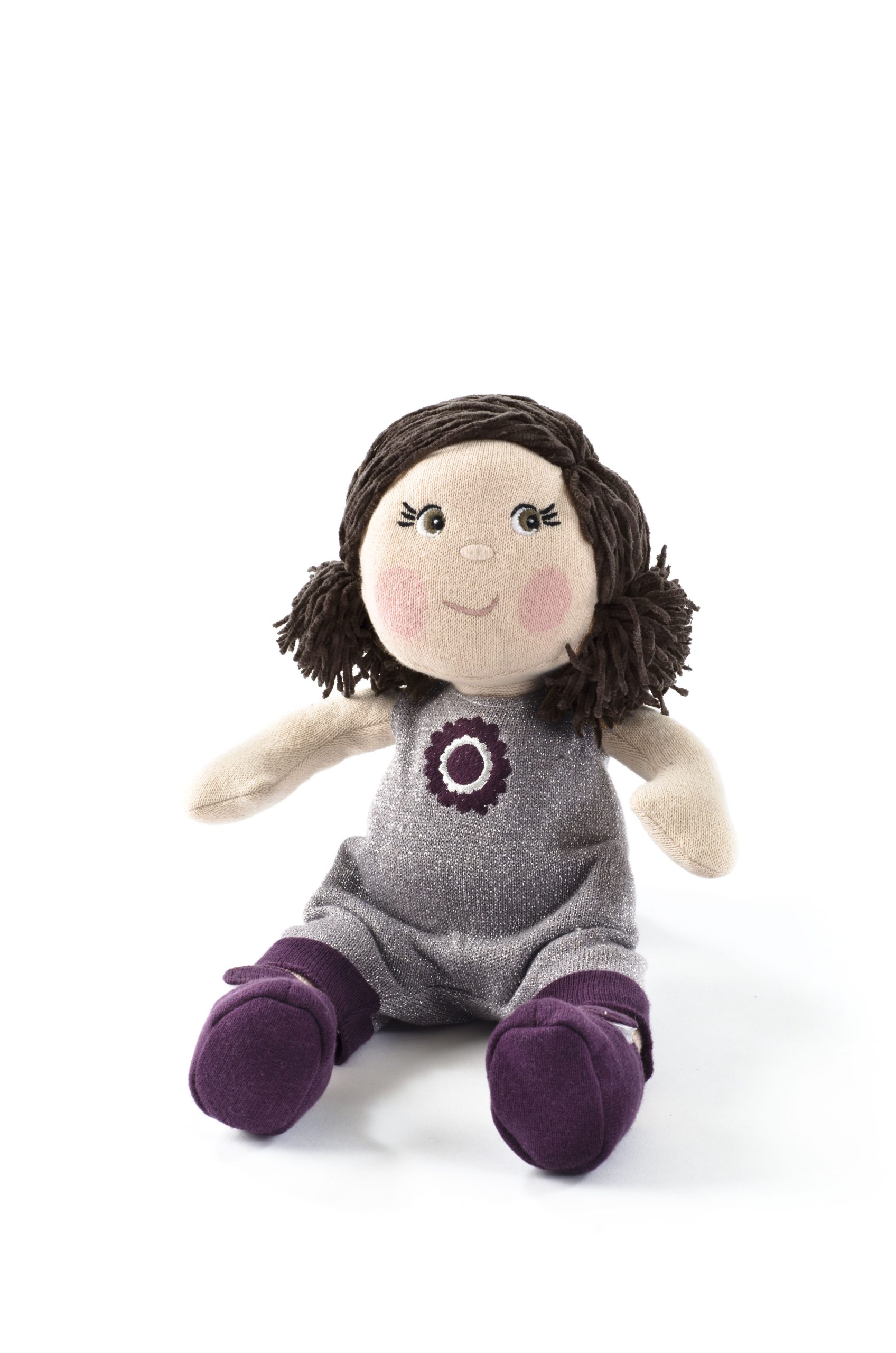 Smallstuff - Knitted Doll 30 cm - Luna - Luna v:8179945