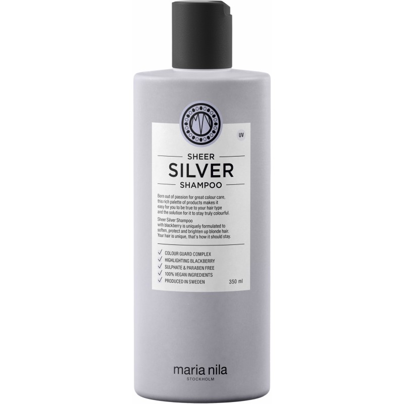 Maria Nila - Sheer Silver Shampoo 350 ml - 350 v:8608539
