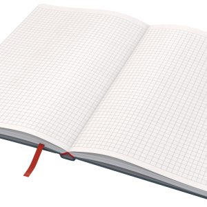 Leitz – Cosy Notebook Hard Cover Medium Grey – Squared – Squared v:1505037
