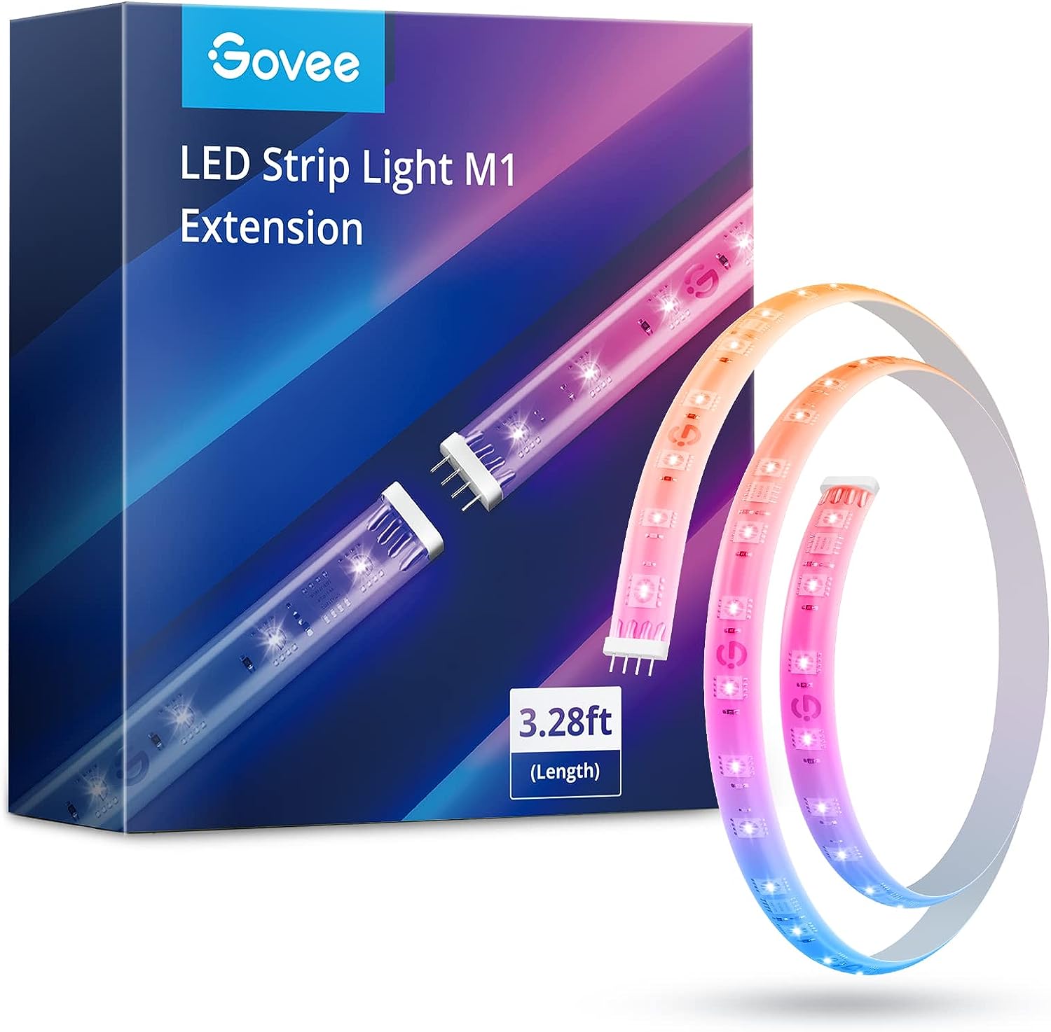 Govee - RGBICW LED-striper 1m Forlengelse (for H61E1) v:6176573