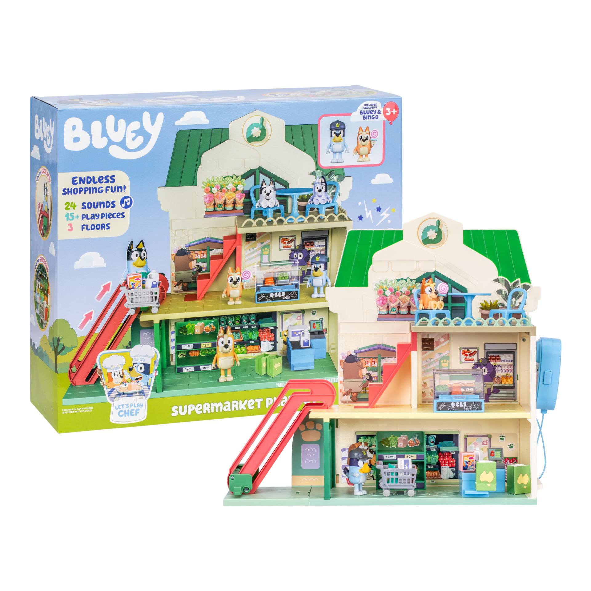 Bluey – Supermarket Playset (90328) – Gratis frakt v:3216824 Bluey – Supermarket Playset (90328) – Gratis frakt v:3216824