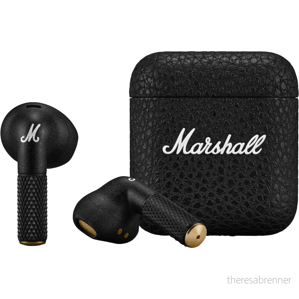 Marshall - Minor IV Black: Grensesprengende Trådløse In-Ear Hodetelefoner - Gratis frakt v:4227155
