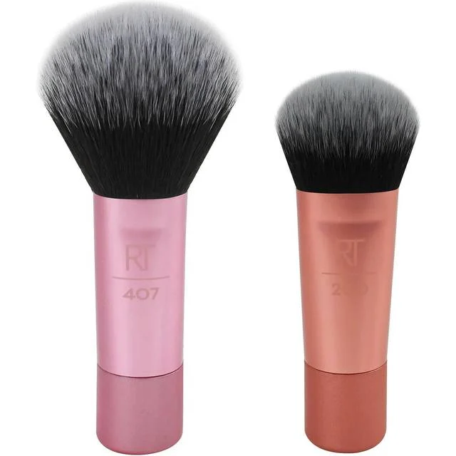 Real Techniques - Mini Brush Duo Pink - Pink v:4711215