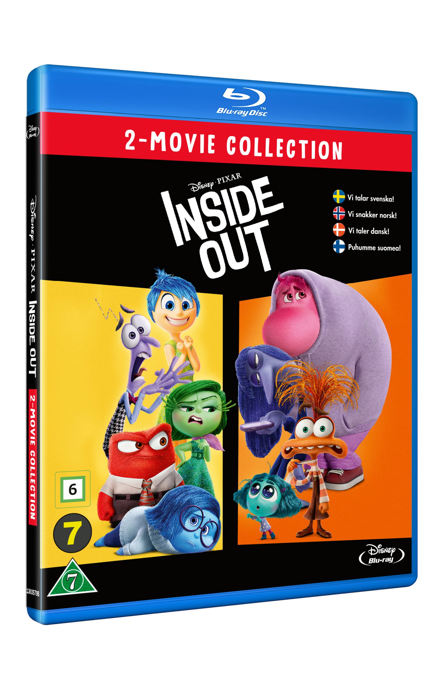 Inside Out: 2-Movie Collection (Blu-ray) - Blu-Ray - Complete Edition v:2420205