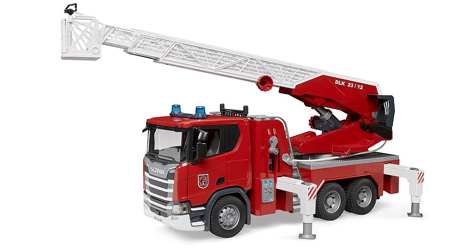 Bruder - Scania Super 560R Fire engine (03591) - Gratis frakt v:2980522