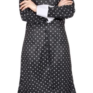 Wednesday Costume with wig Ages 11-12 (31431) v:5310321