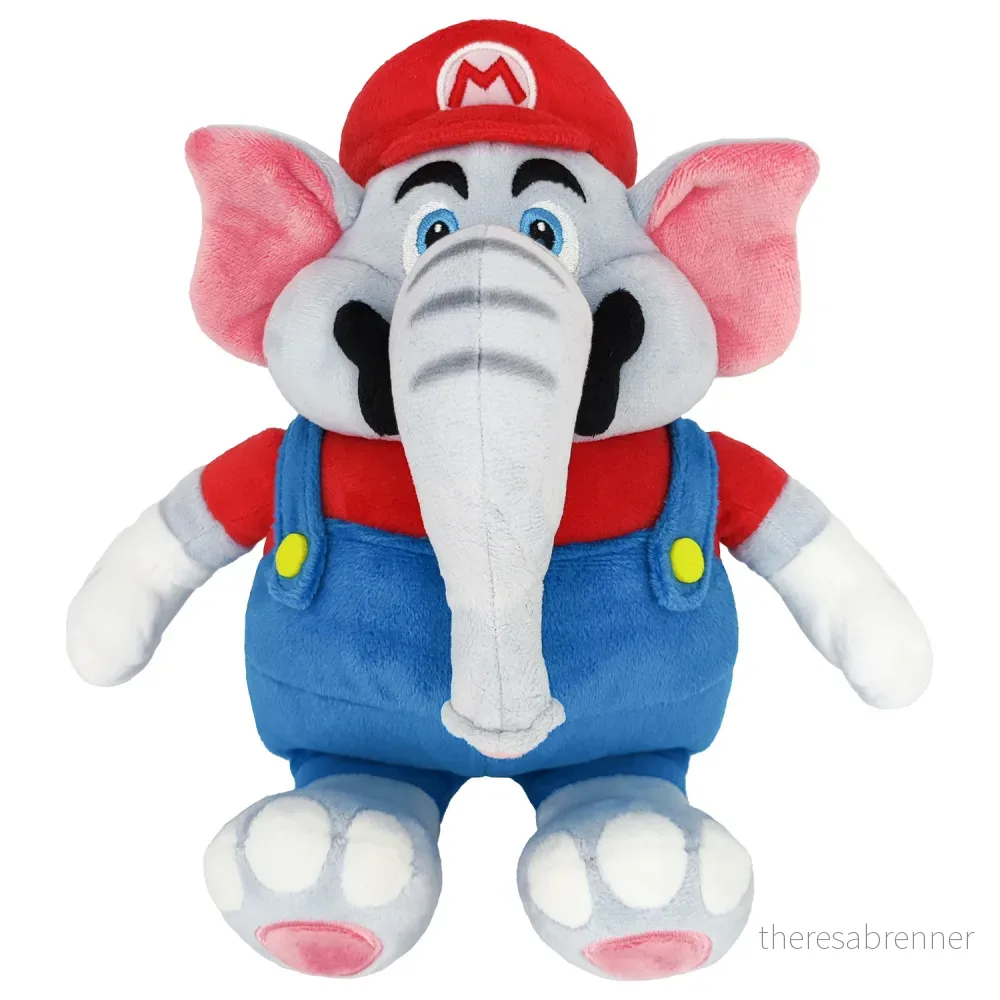 Super Mario Wonder - Mario Elephant - Gratis frakt v:3335560