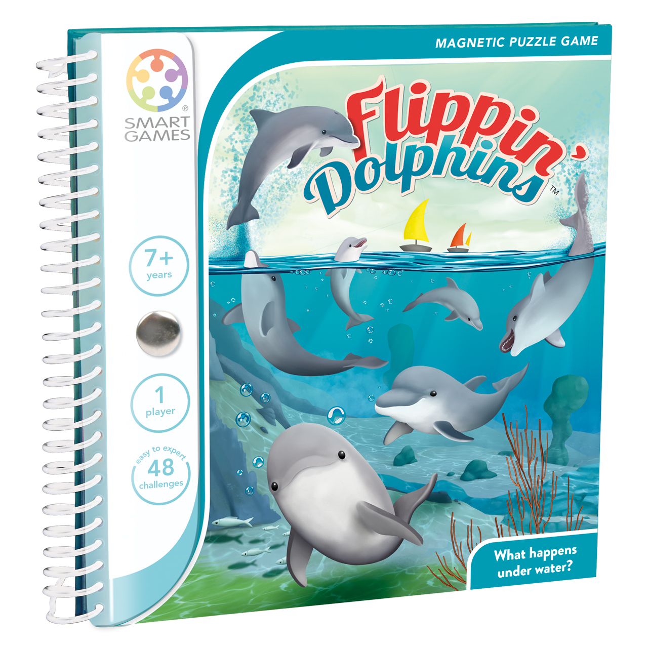 SmartGames – Magnetic Travel – Flippin Dolphins (Nordic) (SG2330) v:6551474 SmartGames – Magnetic Travel – Flippin Dolphins (Nordic) (SG2330) v:6551474