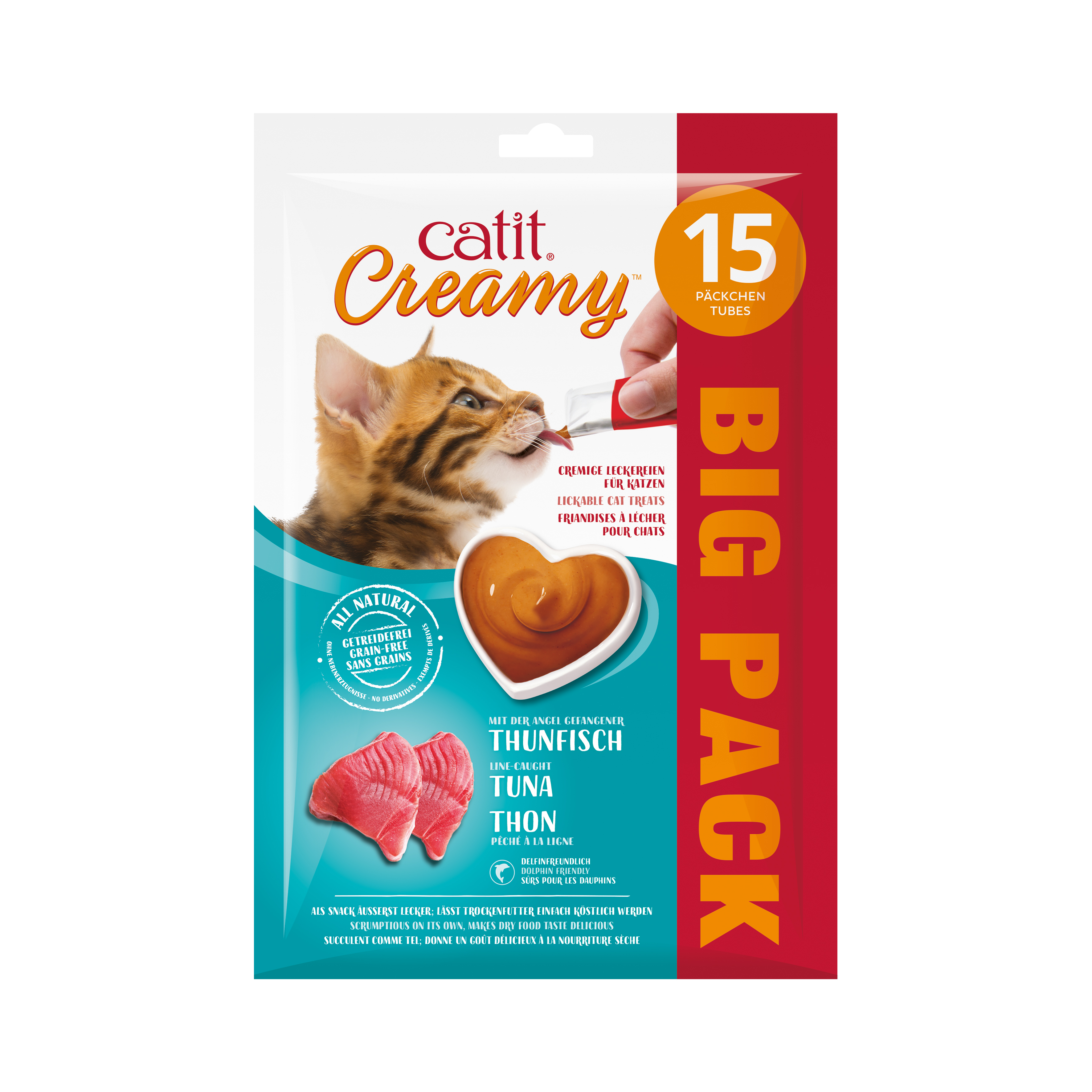 Catit – Creamy Premium Treat for Cats – Tuna – 15x10g v:6979604 Catit – Creamy Premium Treat for Cats – Tuna – 15x10g v:6979604