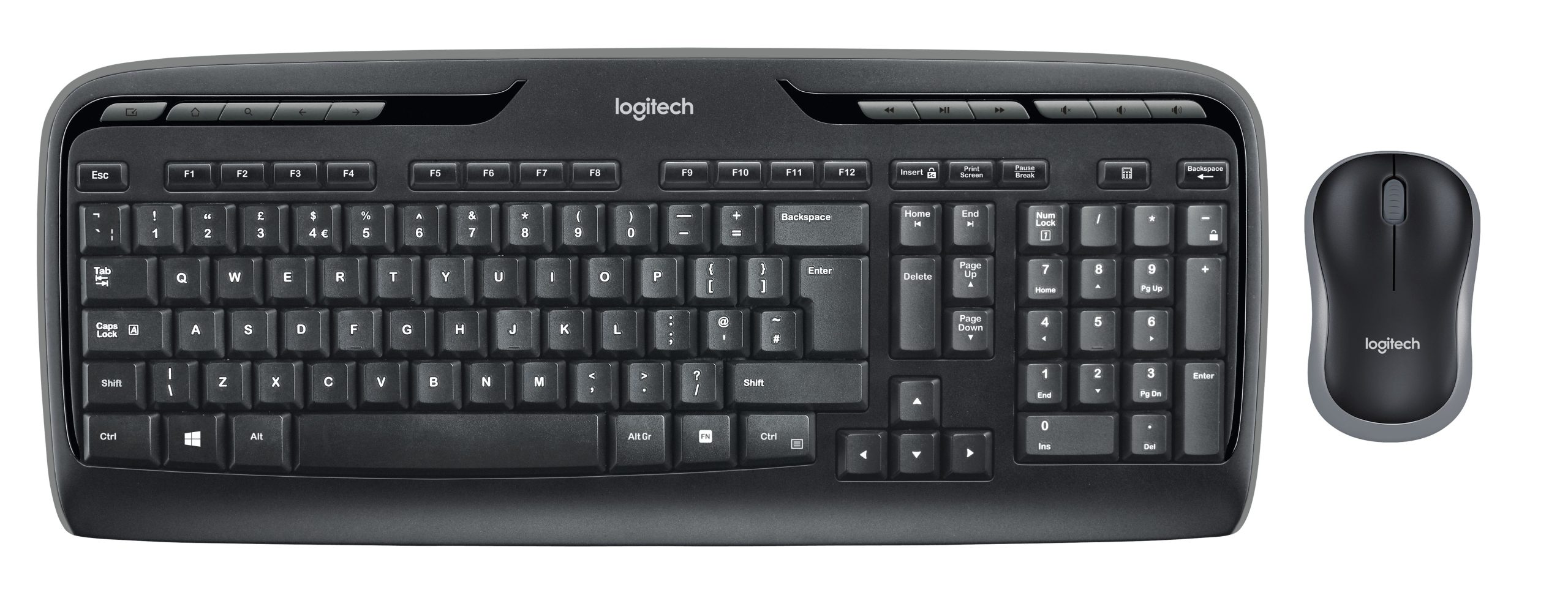 Logitech - Wireless Combo MK330 Mouse + Keyboard - Nordic Layout - Gratis frakt v:2231908