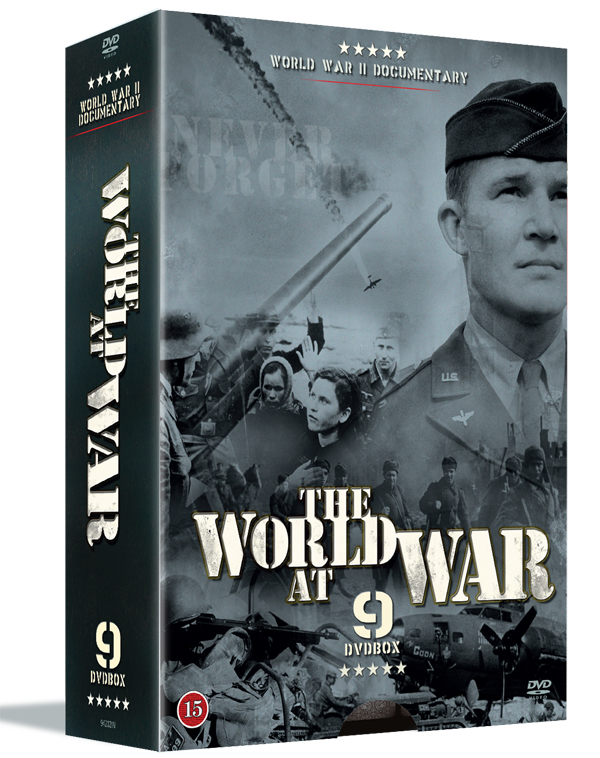 Verden i Krig (Dokumentar om 2. Verdenskrig) (9-disc) WORLD AT WAR (9 DVD BOX SET) v:6826750