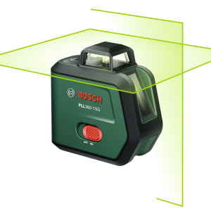 Bosch – PLL360-15G Krysslinjelas er – Selvnivellerende 360° Grønn Laser med IP54 & USB-C Lading – Gratis frakt v:9097638