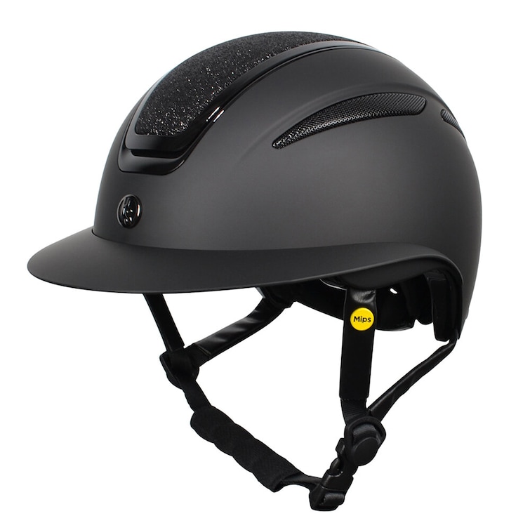 Hansbo Sport - Mips air mat black Riding helmet M - M - Gratis frakt v:3121843