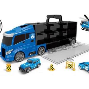 Contruck – Truck with rescue vehicles and signs, police (534653) v:5271517