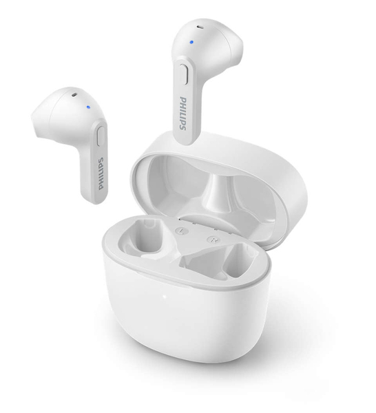 Philips Audio - True Wireless In-Ear Headphones - White - White v:3253332