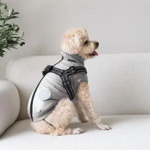 Nordic paws – Dogcoat Thor with harness – Lightgrey – Small 35cm v:2766115 Nordic paws – Dogcoat Thor with harness – Lightgrey – Small 35cm v:2766115