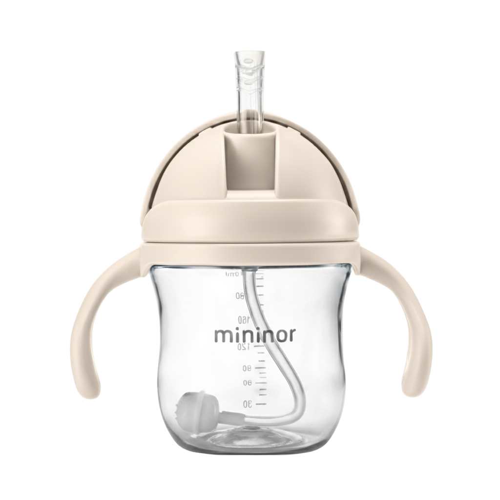 Straw Bottle Tritan 220ml Cloudy Morning v:2450178