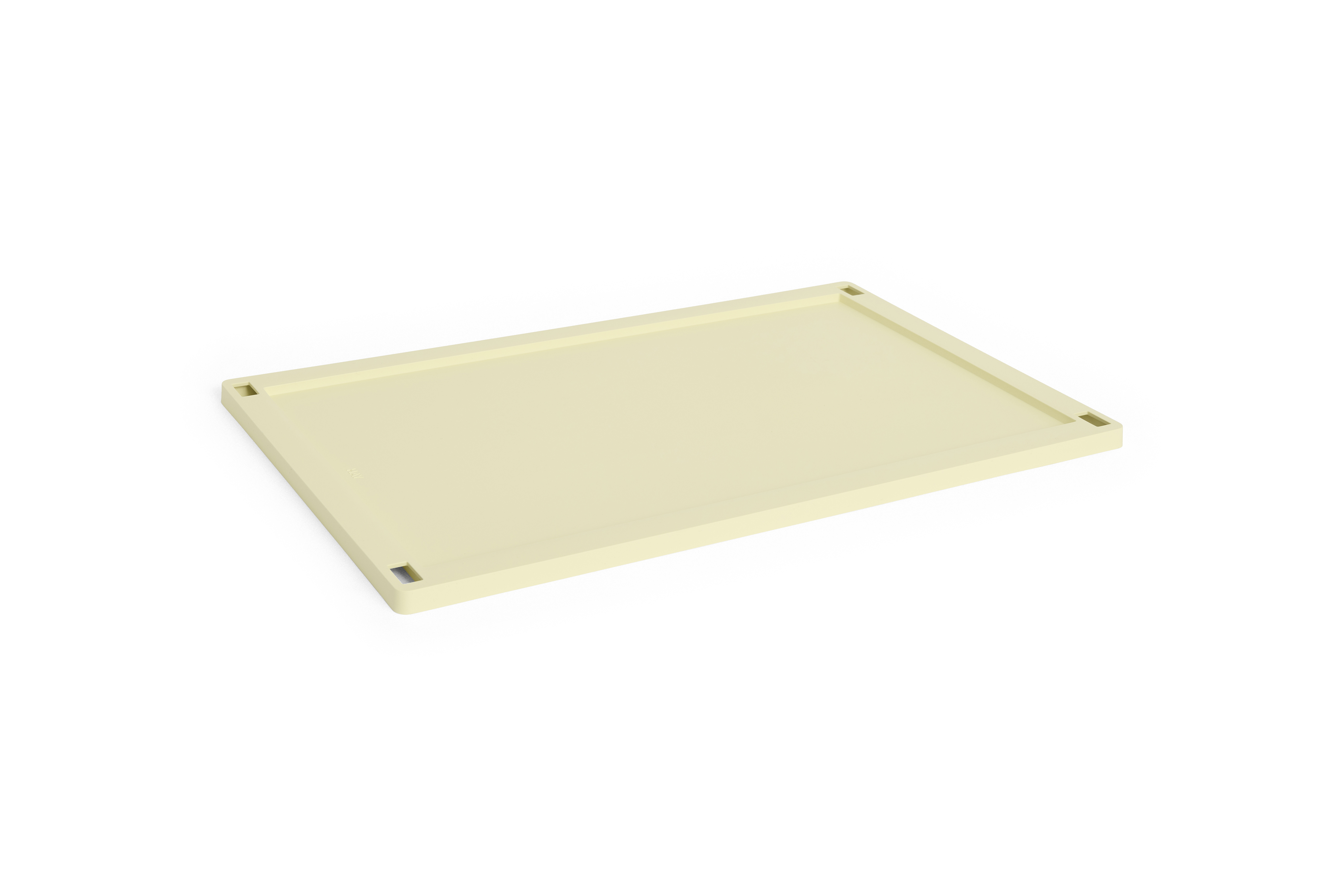 HAY - Colour Crate Plastlokk L (Lysegul) - Yellow v:9381100
