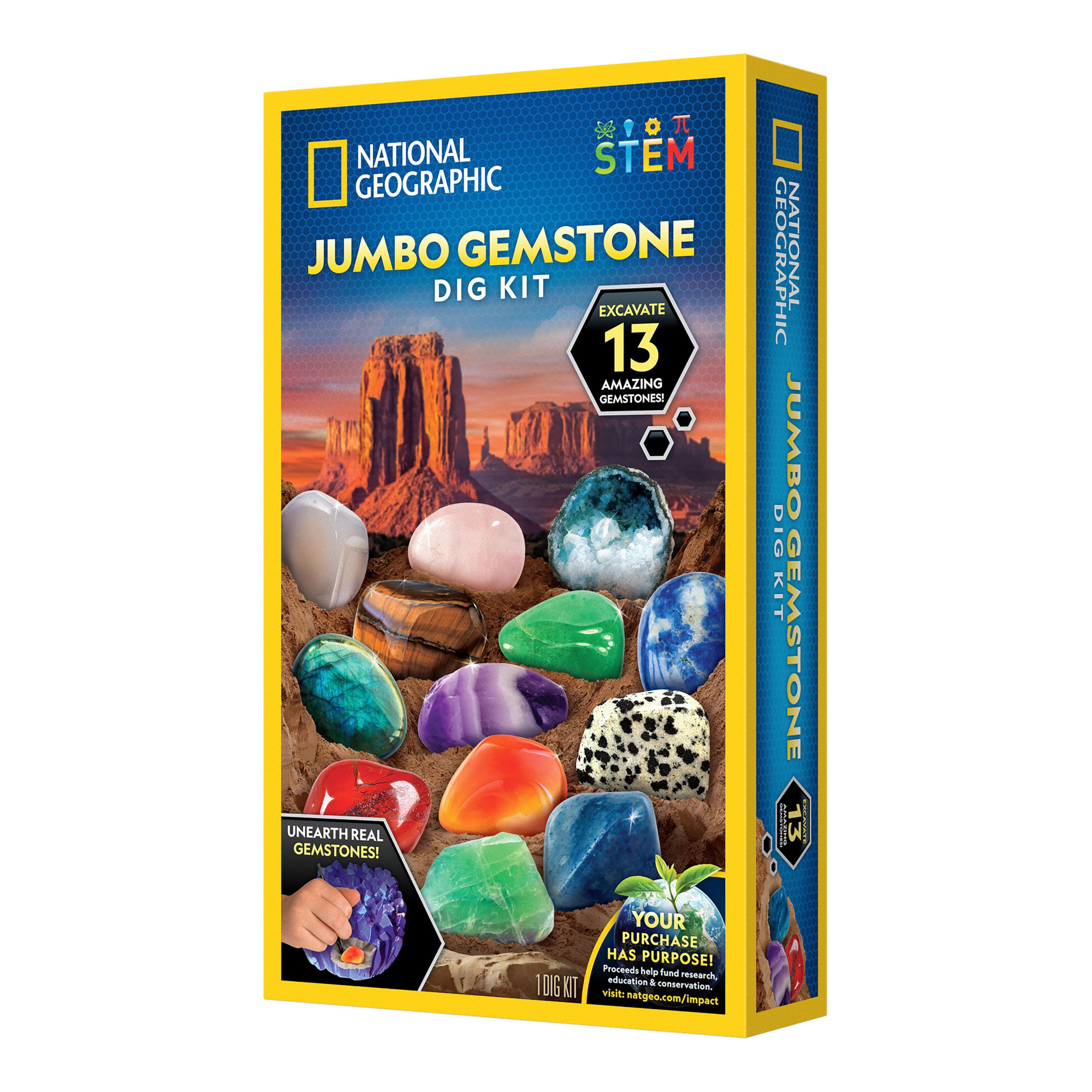 National Geographic – Jumbo Gemstone Dig Kit (29-2470) v:1376365 National Geographic – Jumbo Gemstone Dig Kit (29-2470) v:1376365