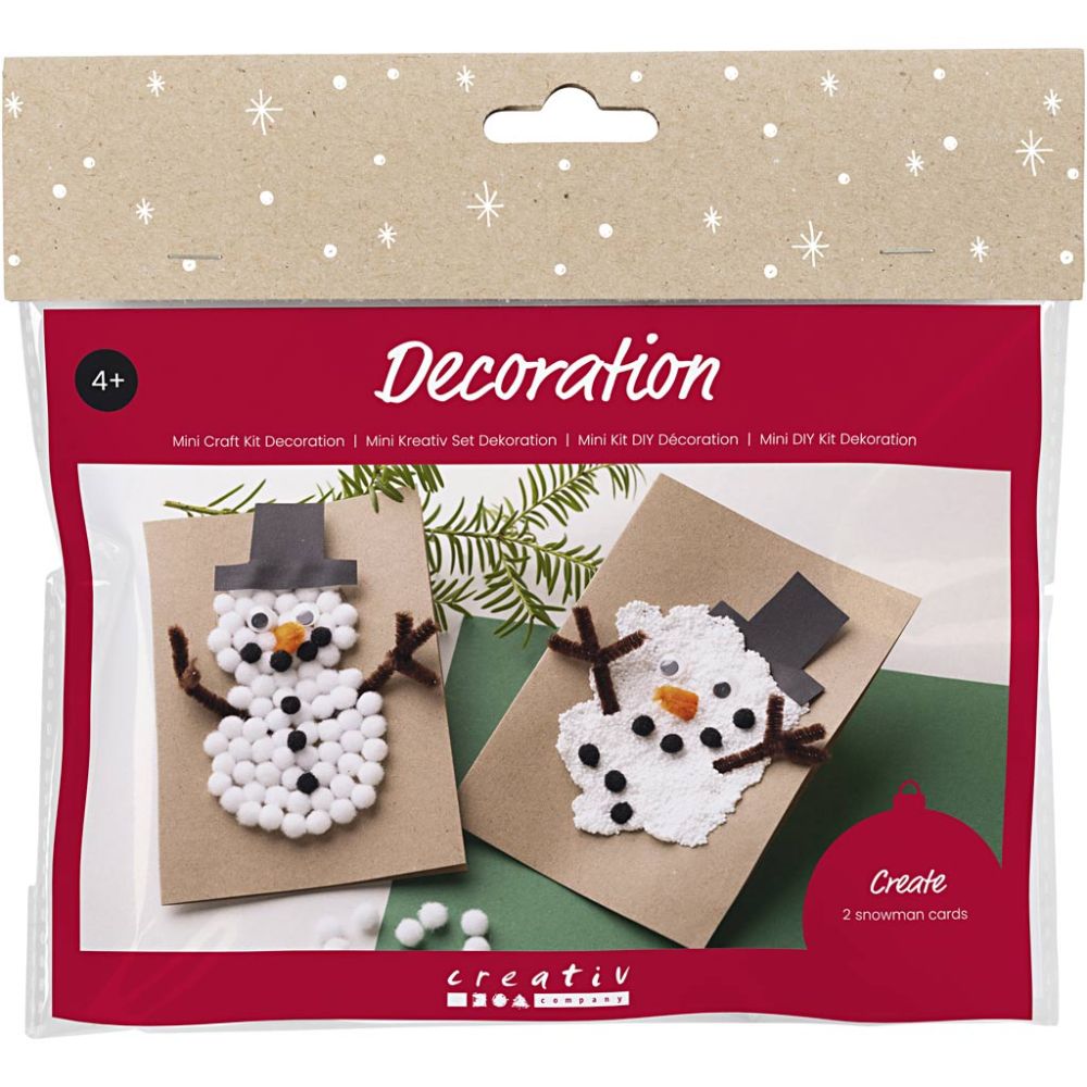 DIY Kit – Christmas Card w. Snowmen (977746) v:5305054 DIY Kit – Christmas Card w. Snowmen (977746) v:5305054