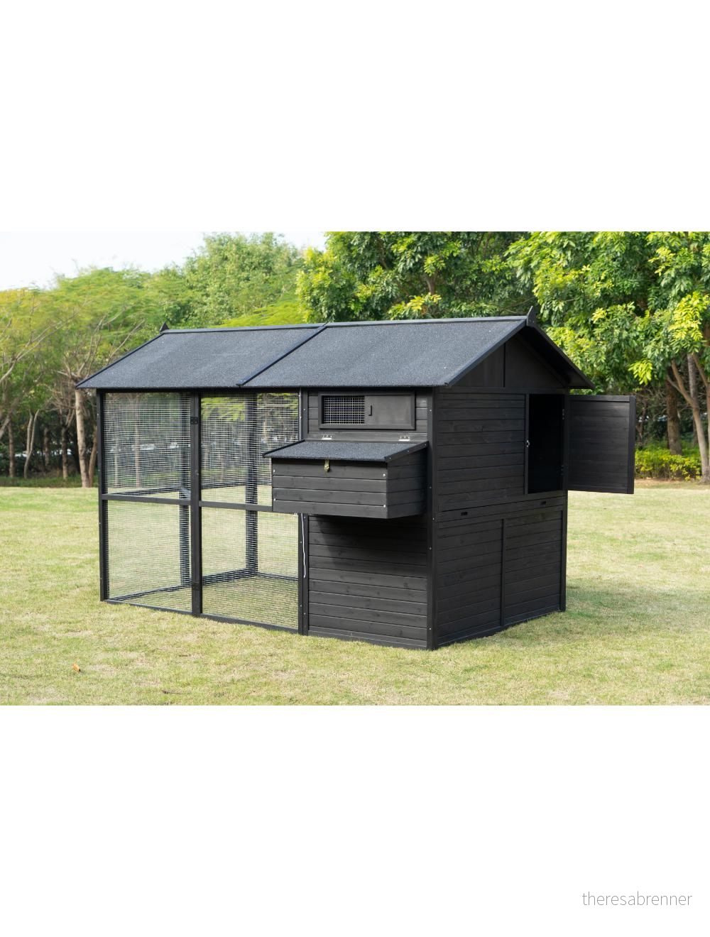 Nordic paws - Chicken coop 287 x195,7 x184,9cm - Gratis frakt v:3672051
