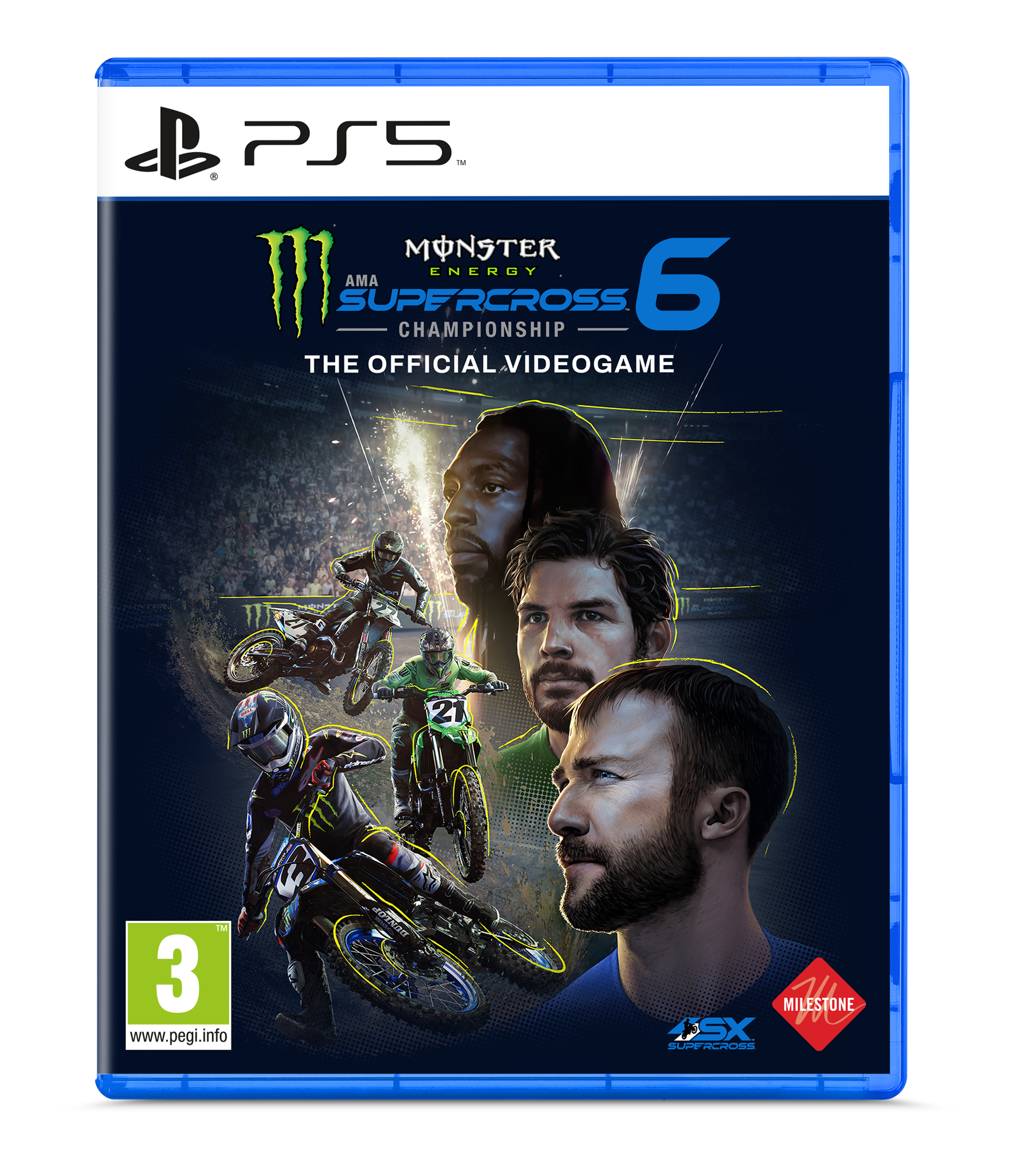 Monster Energy Supercross – The Official Videogame 6 - PlayStation 5 - Engelsk - Standard v:8809399