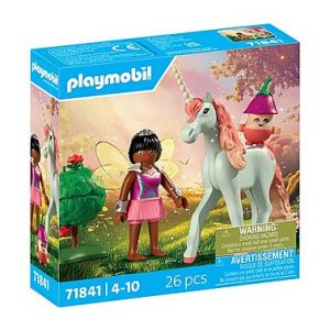 PLAYMOBIL – Collectible Unicorn: Sky Rose with Fairy (71841) v:3757572
