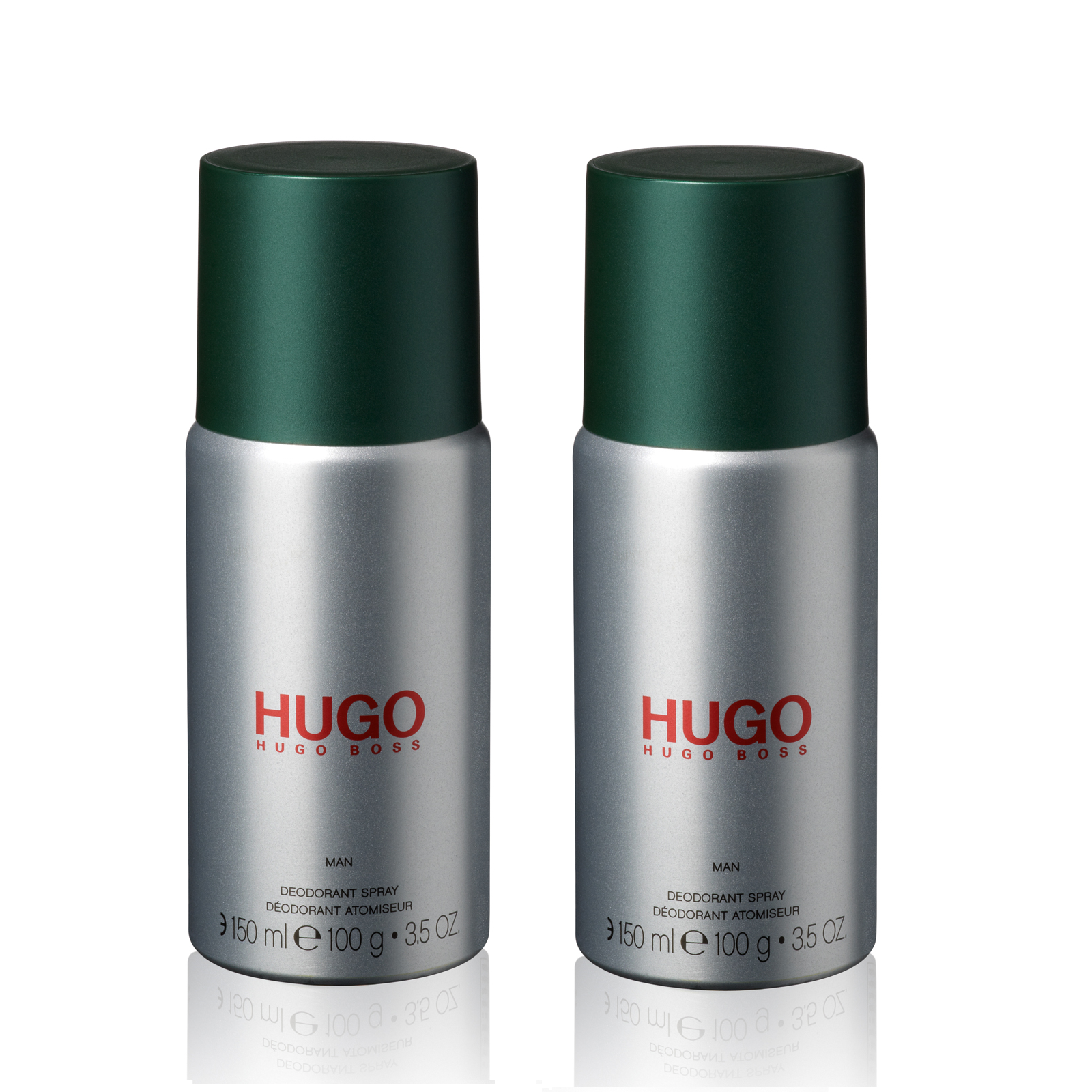 Hugo Boss – 2x Hugo Man Deodorant Spray 150 ml v:5913557