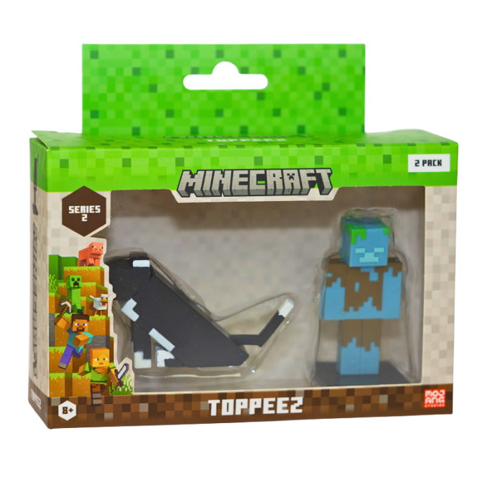 Minecraft – 3D 6 cm Figure 2 pack window box S2 – Cat & Drowned – Cat & Drowned – Minecraft v:1376716 Minecraft – 3D 6 cm Figure 2 pack window box S2 – Cat & Drowned – Cat & Drowned – Minecraft v:1376716