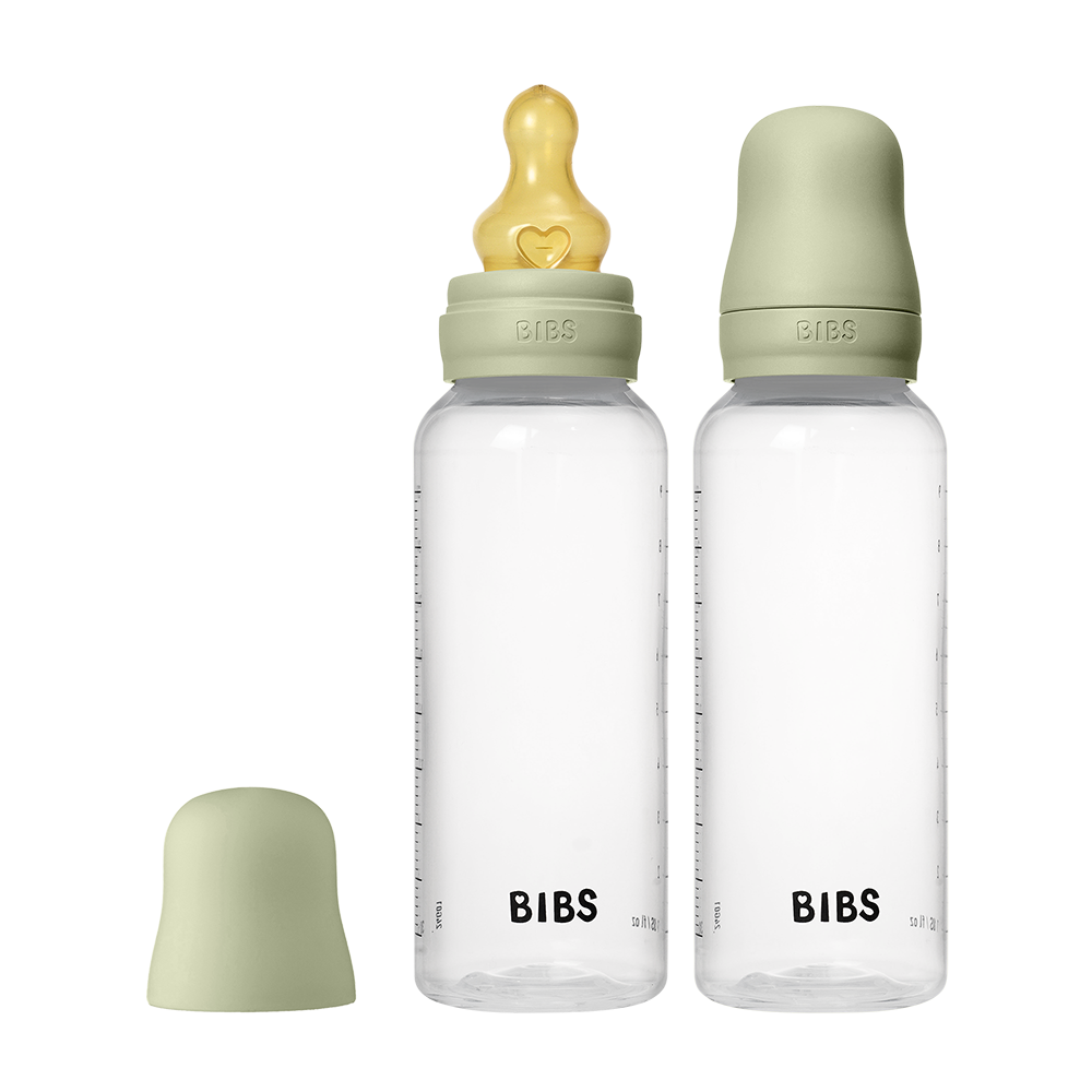 BIBS – Baby Bottle Round Latex 2 Pack Medium Flow – Sage – 270 ml v:2439807 BIBS – Baby Bottle Round Latex 2 Pack Medium Flow – Sage – 270 ml v:2439807