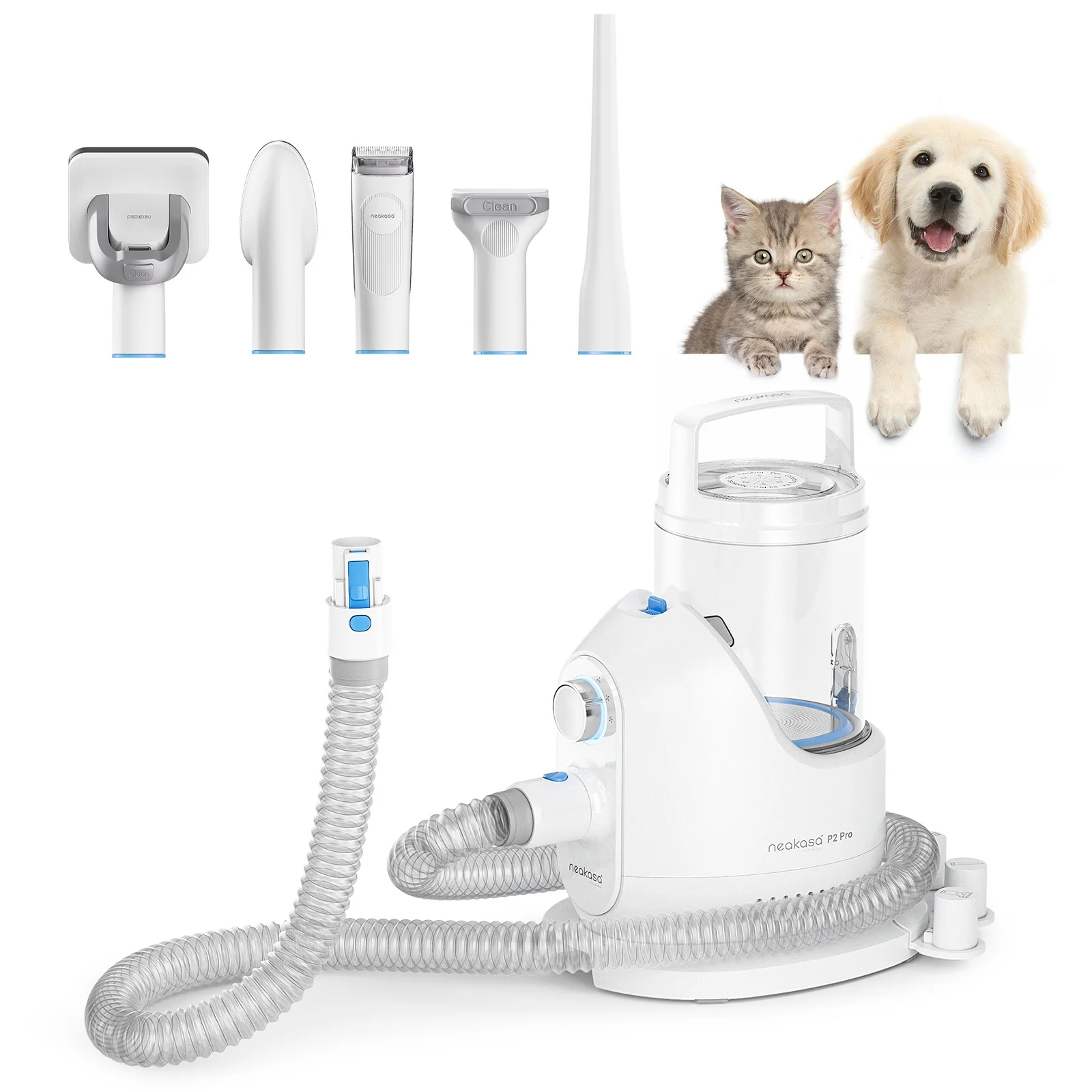 Neakasa – Neakasa p2 pro pet grooming kit-blue & white – (EU6975532170047) – Gratis frakt v:2614102 Neakasa – Neakasa p2 pro pet grooming kit-blue & white – (EU6975532170047) – Gratis frakt v:2614102