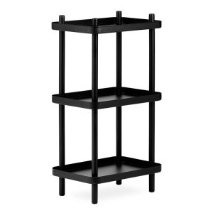 Normann Copenhagen – Block Hylle – 87x50x35 cm – Svart – 35.0 – Black – 50.0 – 87.0 – Gratis frakt v:1154813