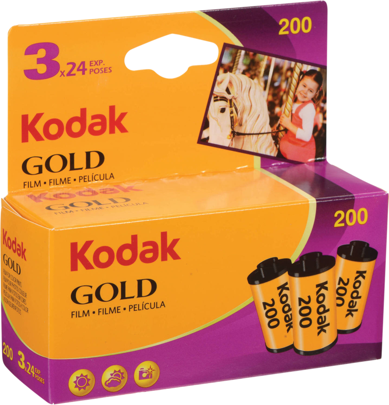 Kodak - GOLD 200 35mm fargefilm – ISO 200, 24 eksponeringer (135 fargenegativfilm) v:1449284