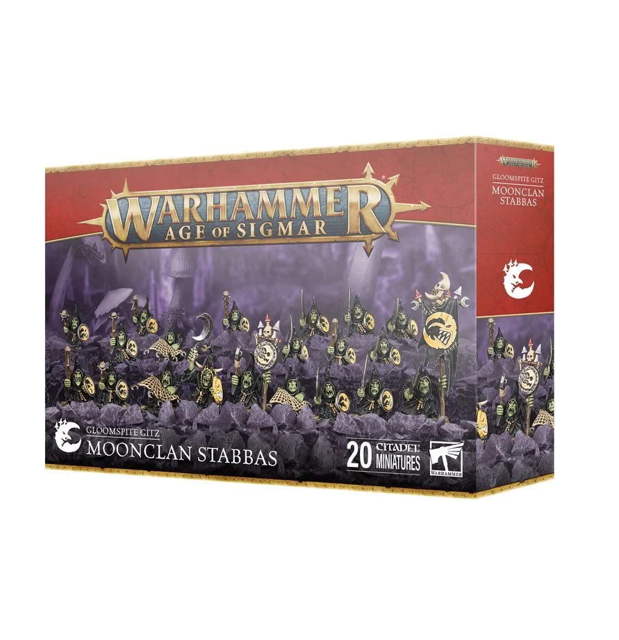 Warhammer Age Of Sigmar - Gloomspite Gitz - Moonclan Stabbas - Moonclan Stabbas v:2317728