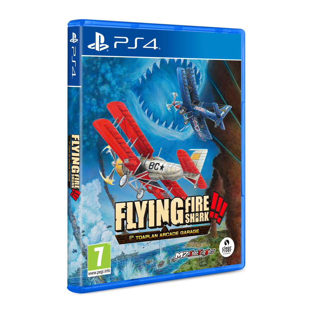 Toaplan Arcade Garage: Flying Fire Shark - PlayStation 4 - Engelsk - Standard v:7645494