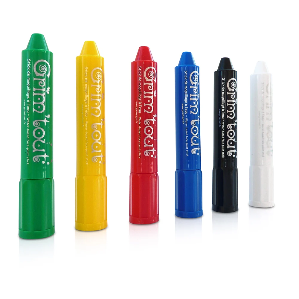 Grim Tout – 6 water-based face paint sticks (GT41232) v:8544301 Grim Tout – 6 water-based face paint sticks (GT41232) v:8544301