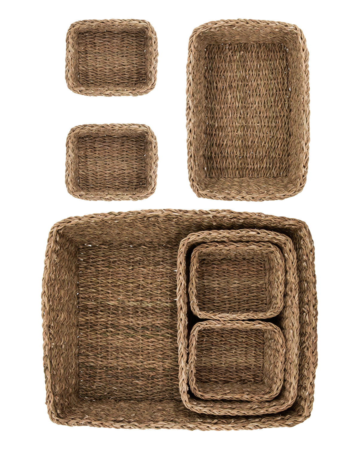 - Storage Basket MKSquare - Natural - Gratis frakt v:8558145