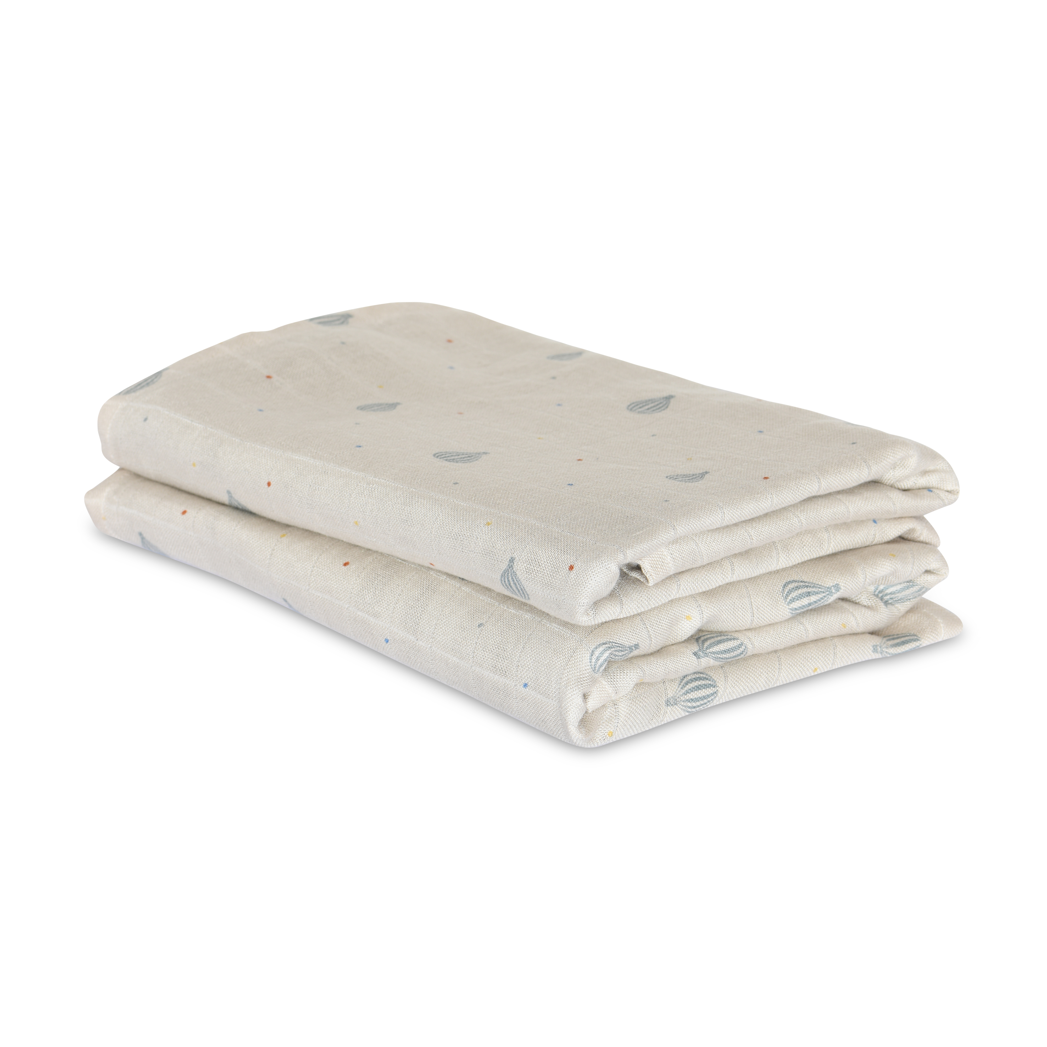 Nuuroo – Josefine bamboo muslin cloth 2-pak – Air ballon dot v:8313263
