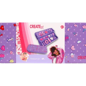 Create It! – 3 Layered Makeup Tin Purple (884504B) v:4584037